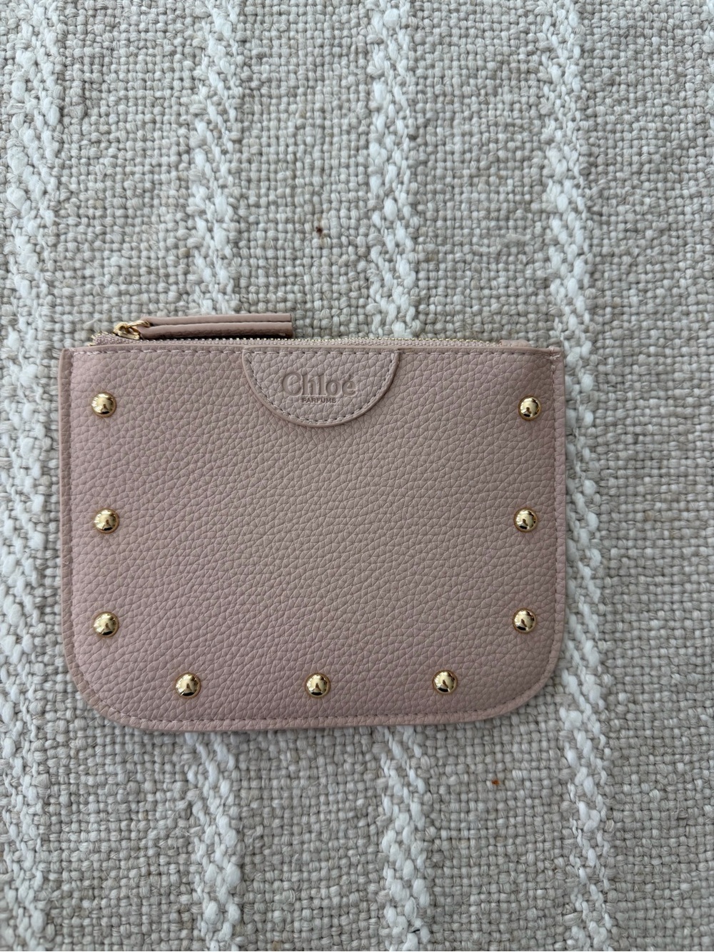 Chloé Parfums Blush Pink Cosmetic Pouch – New